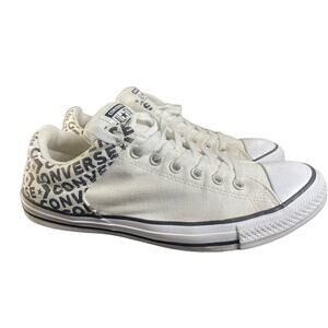 Converse Chuck Taylor All Star Ox Low Top Street Black White Canvas Logo Mens 10